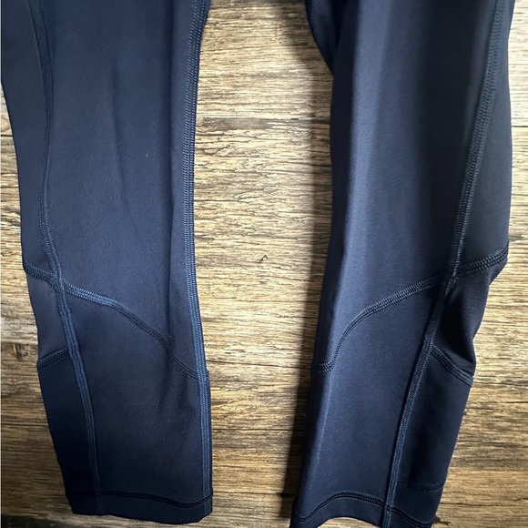 lululemon athletica Navy Blue Leggings Performance Fabric Womens 4 - Picture 2 of 12
